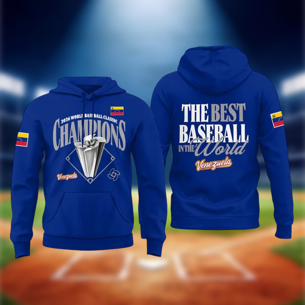 Venezuela WBC 2026 Champions Hoodie Baseball Apparel Game Day Gift For Brother