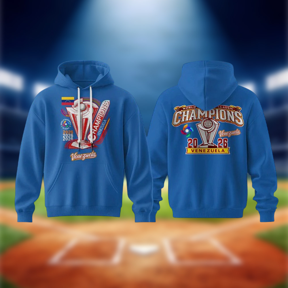 Venezuela WBC 2026 Champions Hoodie Venezuela World Baseball Clothing Cool Gift For Fans
