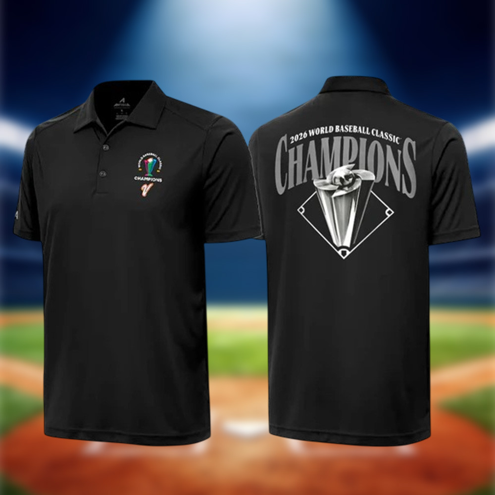 Venezuela WBC 2026 Champions Polo Shirt Baseball Clothes Game Day Gift For Boyfriend