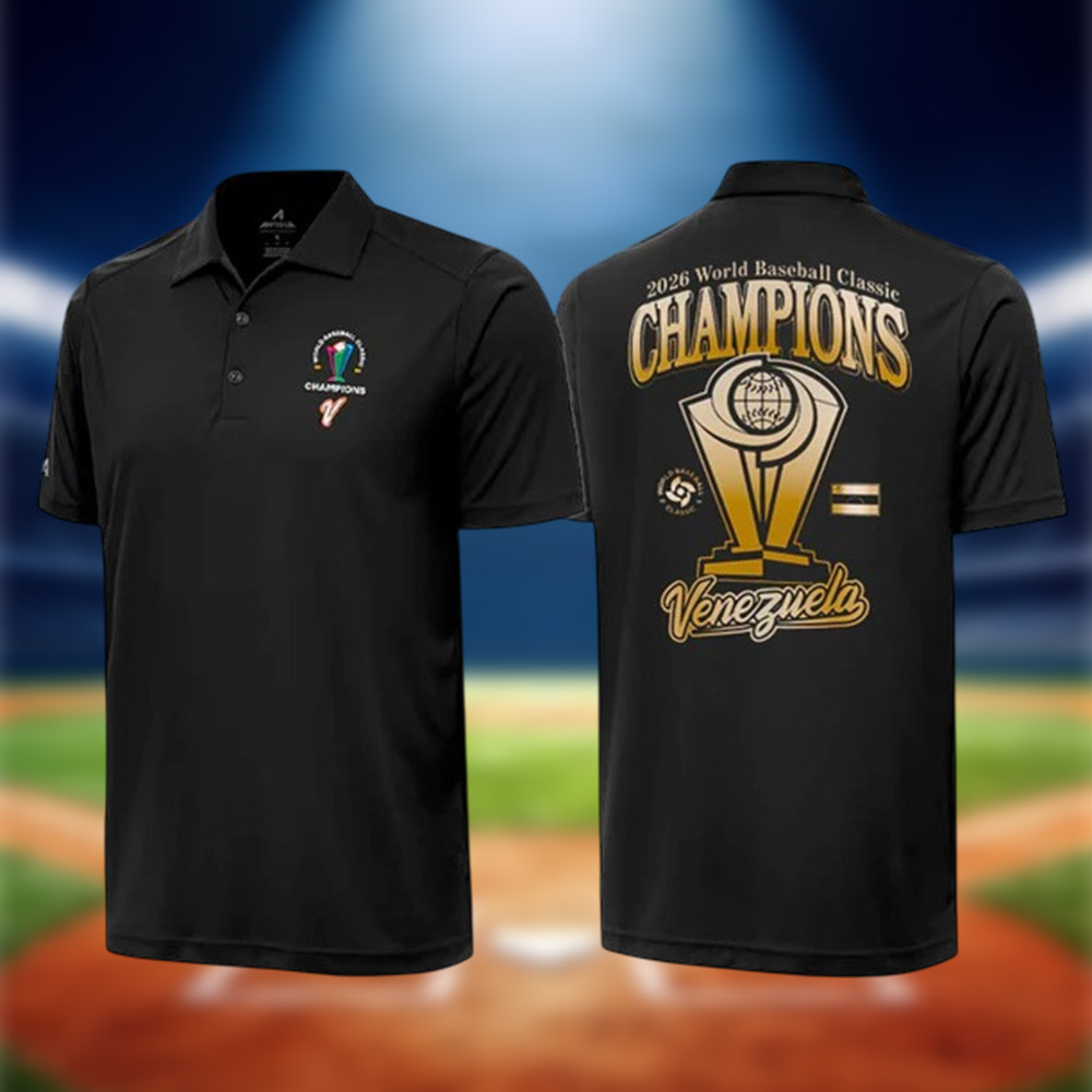 Venezuela WBC 2026 Champions Polo Shirt Game Day Clothes WBC Lover Gift For Husband