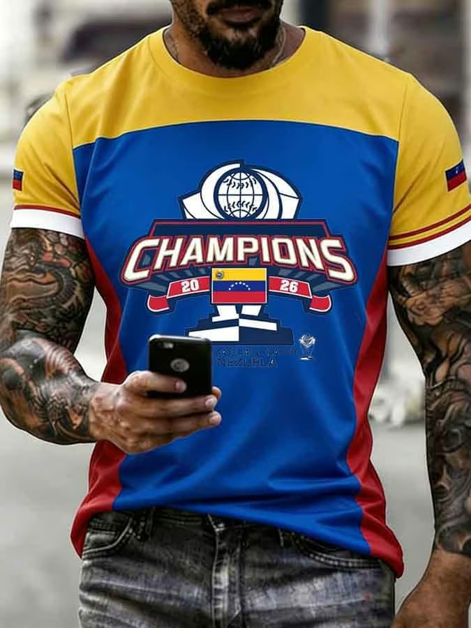 Venezuela WBC 2026 Champions T-Shirt Baseball World Classic Fan Gear Best Gift For Baseball Fans