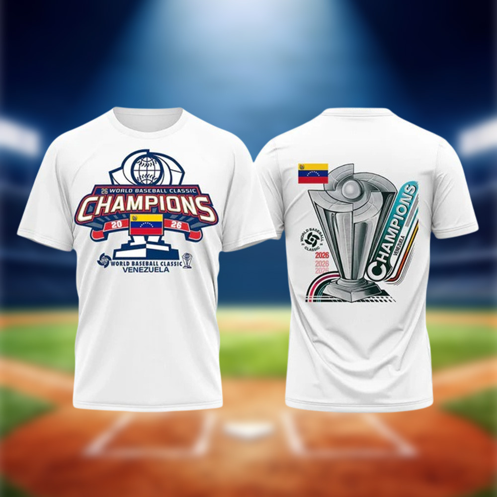 Venezuela WBC 2026 Champions T-Shirt Game Day Shirt Baseball Lover Gift For Husband