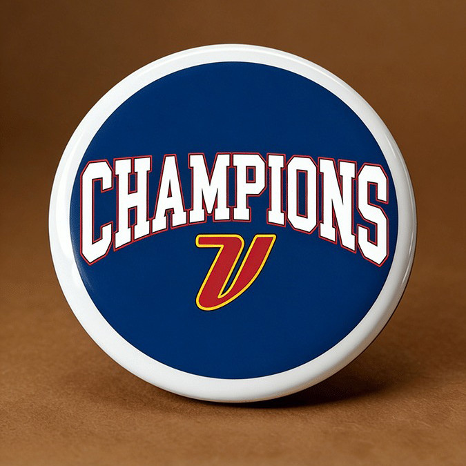 Venezuela World Baseball Classic Champions 2026 Button Pin Game Day Baseball Pin Best Fan Gift