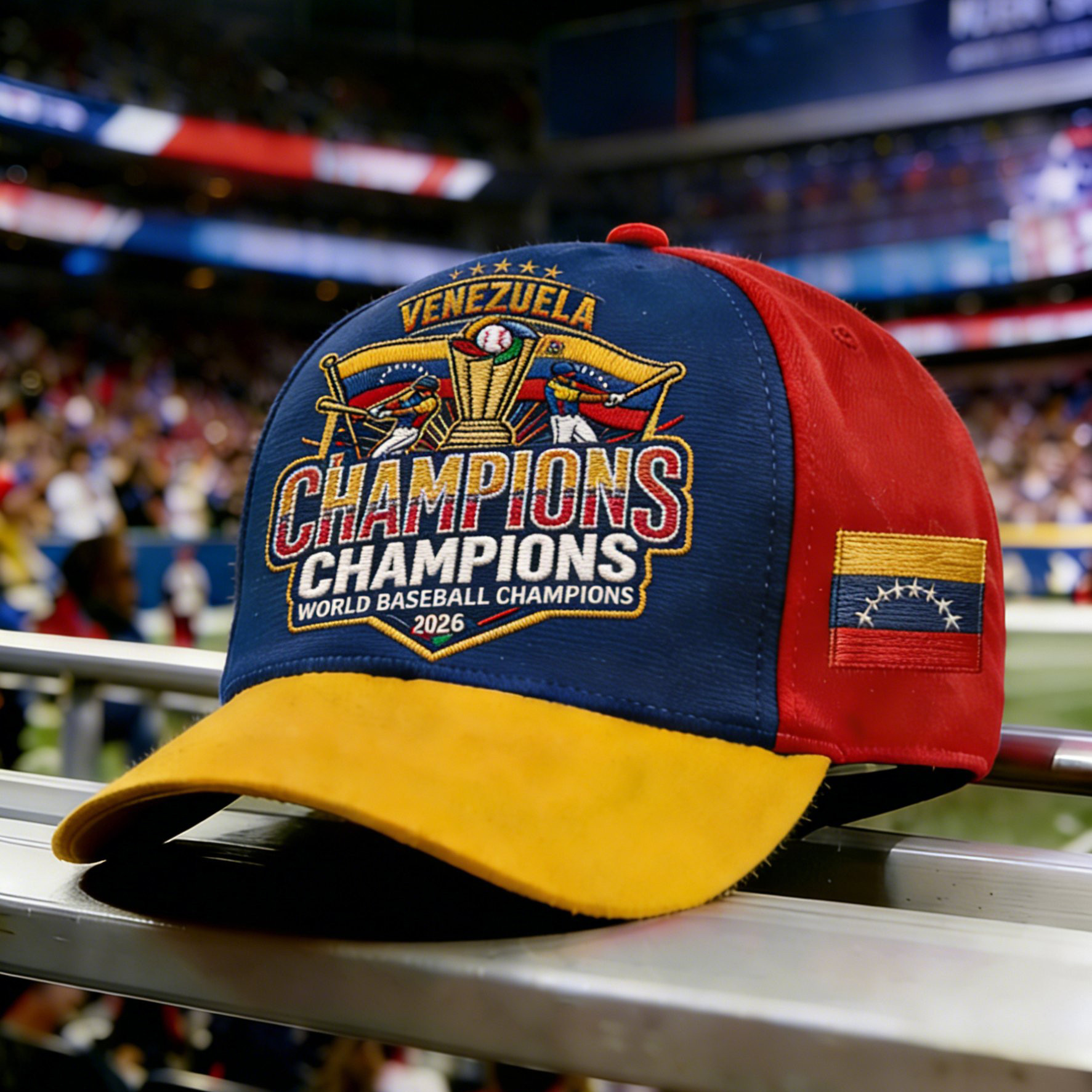 Venezuela World Baseball Classic Champions 2026 Hat Baseball Fan Merch Cool Gift For Fans