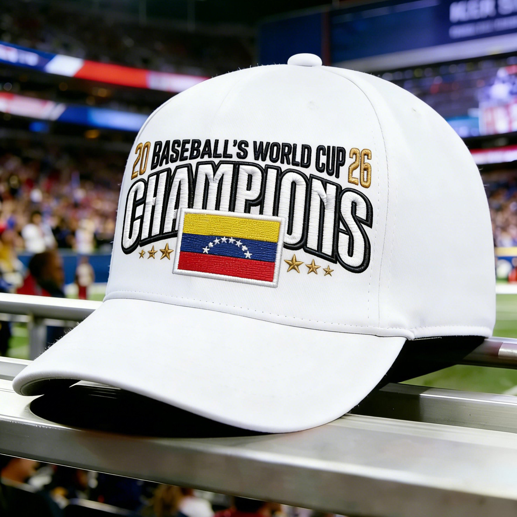 Venezuela World Baseball Classic Champions 2026 Hat Game Day Merch Best Fan Gear
