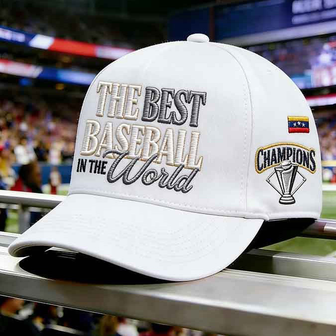 Venezuela World Baseball Classic Champions 2026 Hat The Best Baseball In The World Cap