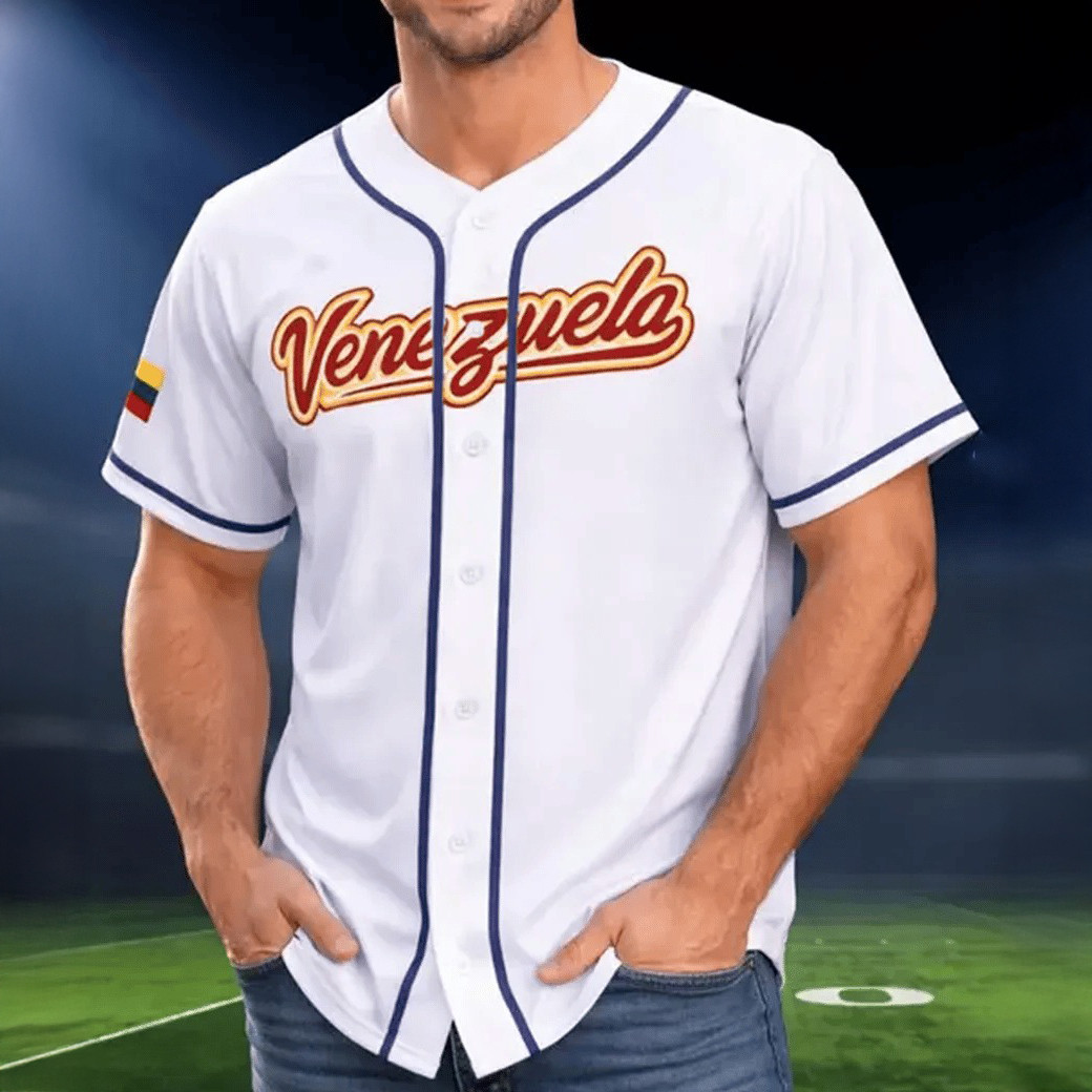 Venezuela World Baseball Classic Champions 2026 Jersey Baseball Merch Game Day Gear