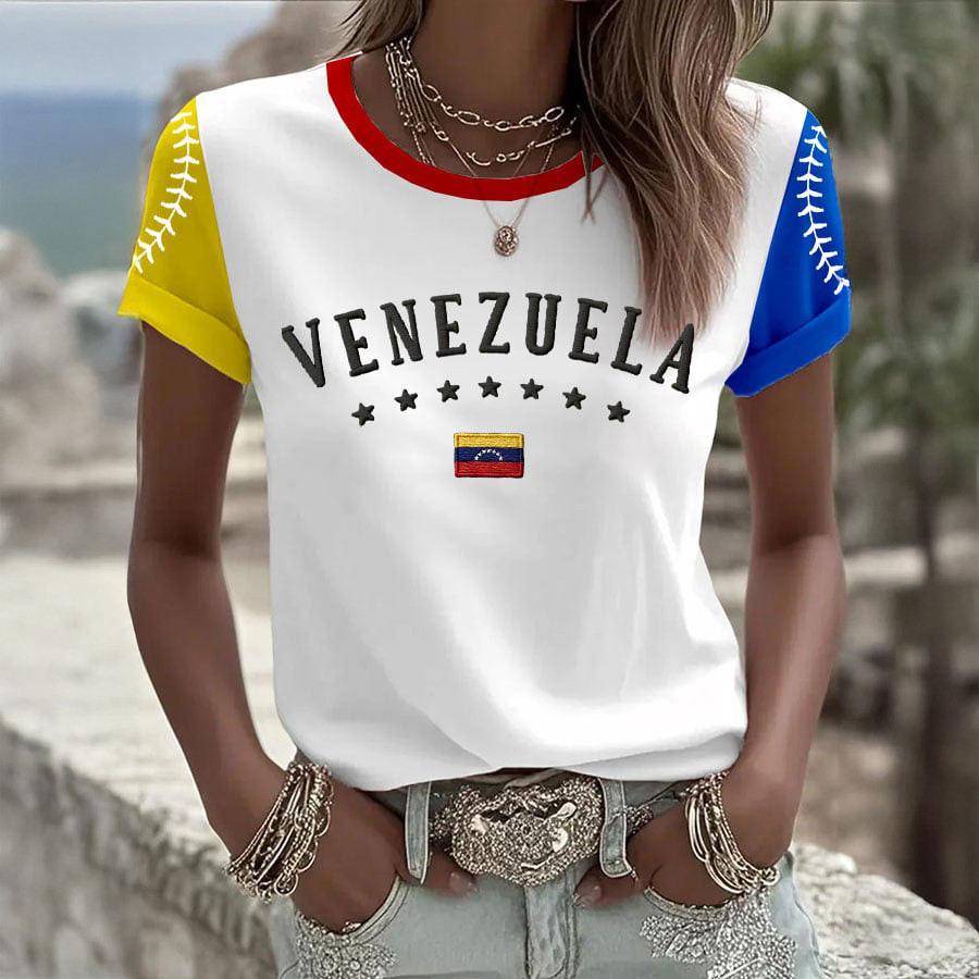 Venezuela World Baseball Classic Champions 2026 T-Shirt Baseball Clothes Good Gift For Mother's Day