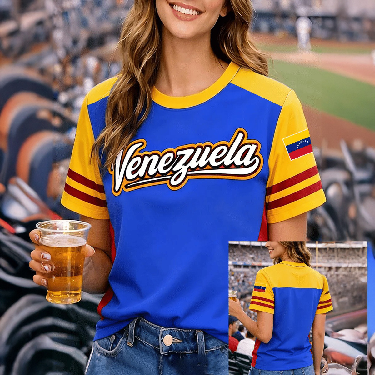 Venezuela World Baseball Classic Champions 2026 T-Shirt Baseball Fan Apparel Game Day Gear