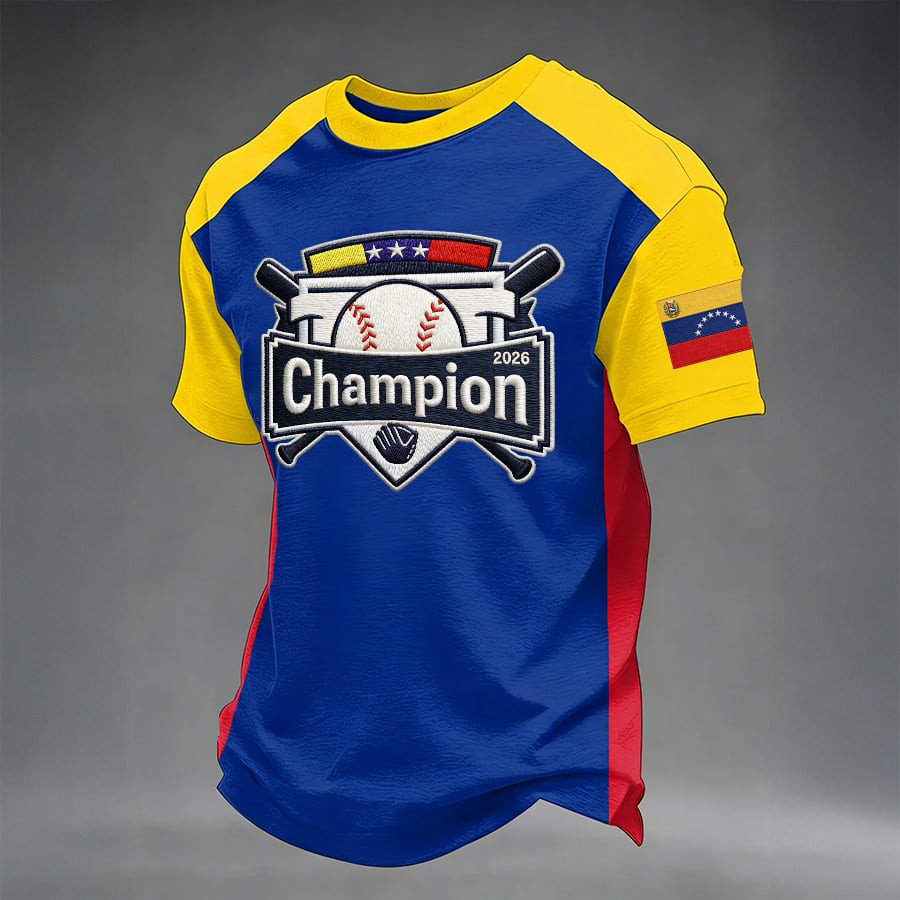 Venezuela World Baseball Classic Champions 2026 T-Shirt Baseball Fan Apparel Game Day Present Idea