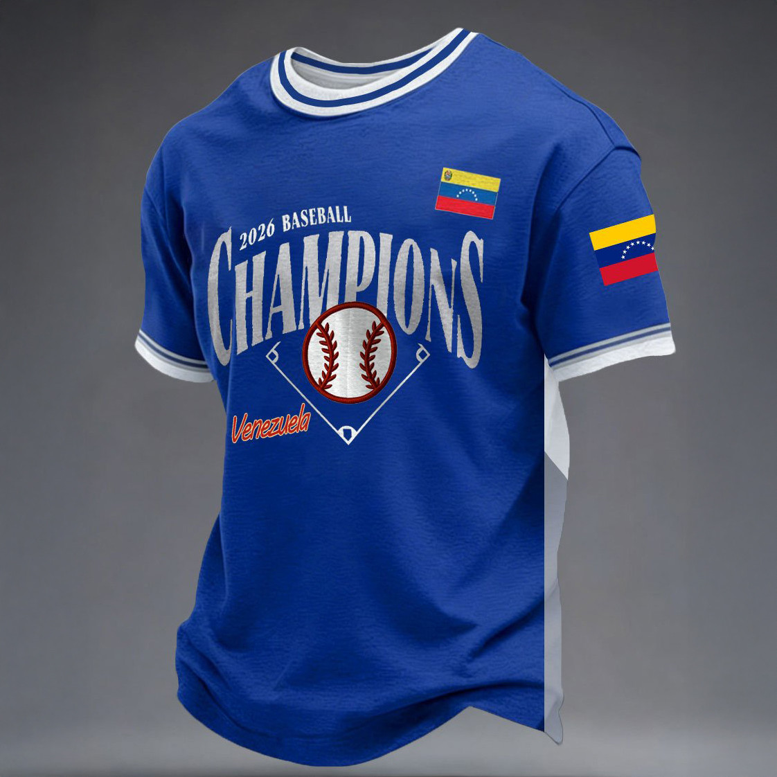 Venezuela World Baseball Classic Champions 2026 T-Shirt Baseball Fan Merch Gift For Husband