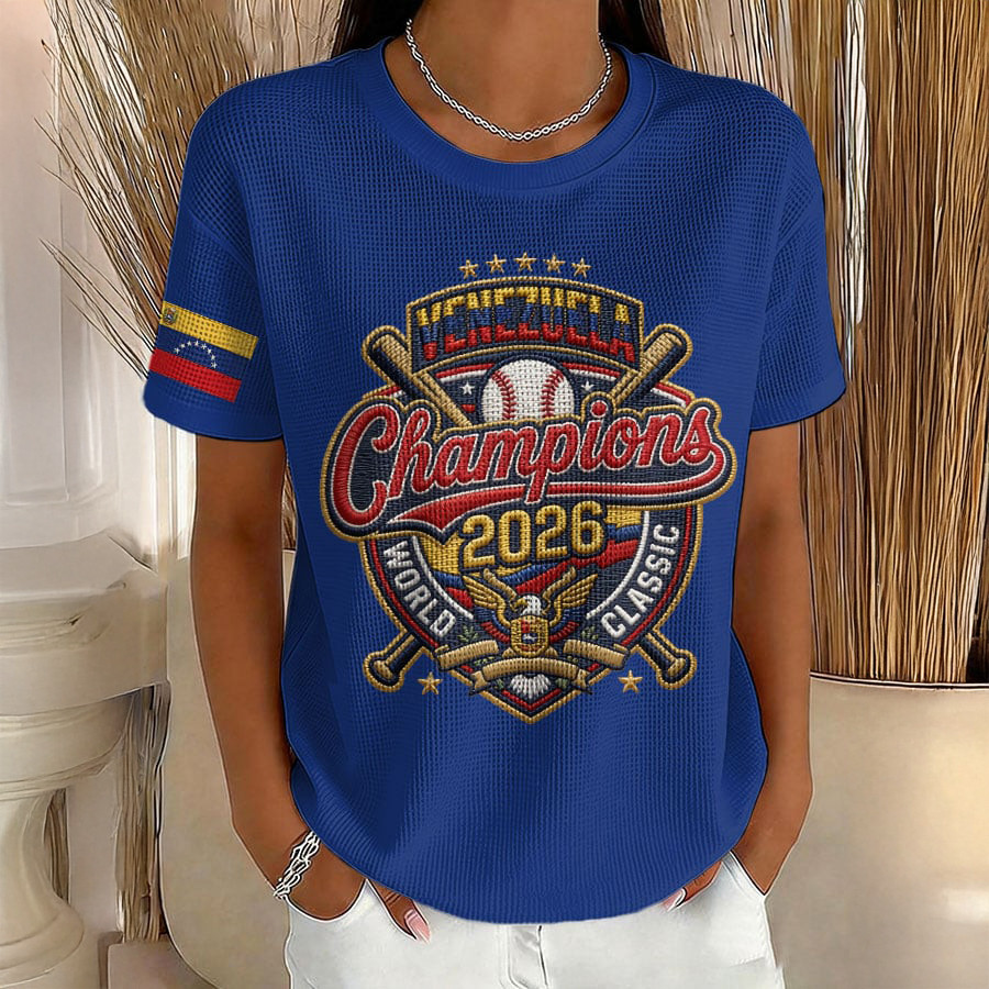Venezuela World Baseball Classic Champions 2026 T-Shirt Game Day Shirt Baseball Lover Gift
