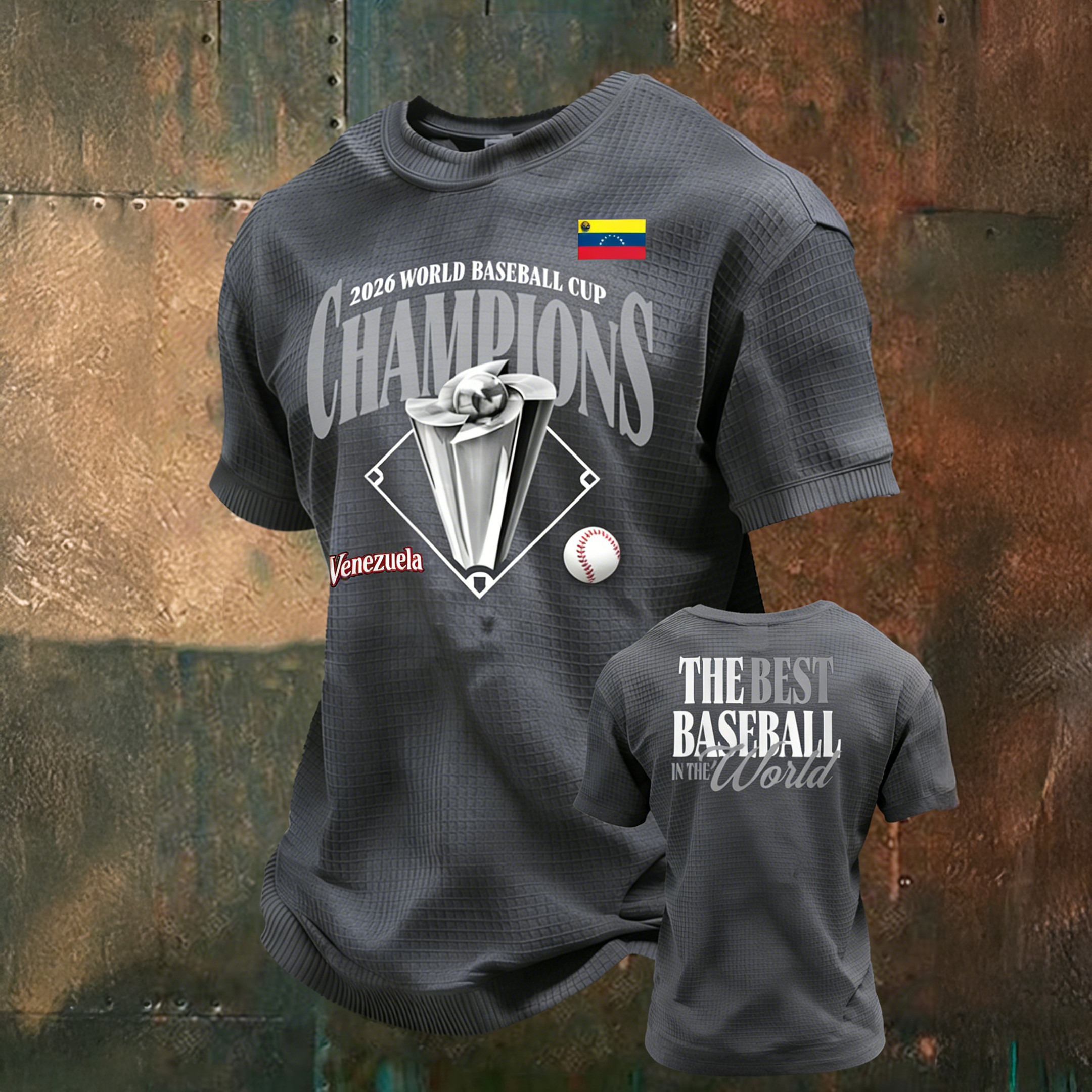 Venezuela World Baseball Classic Champions 2026 T-Shirt The Best Baseball In The World Shirt Fan Gear