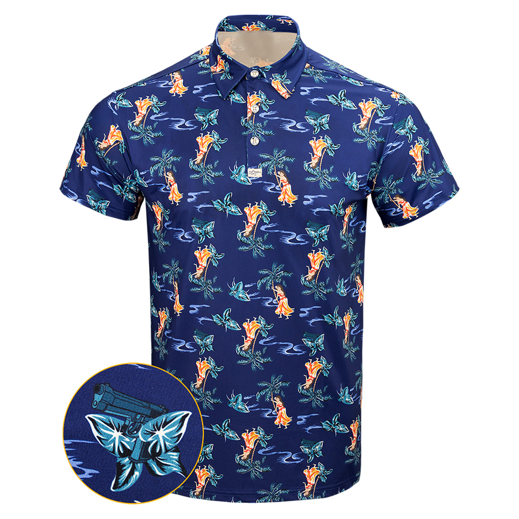 Ventura V3 Polo Shirt Tactical Polo Shirt Hawaii Style Unique Gift For Boyfriend Birthday