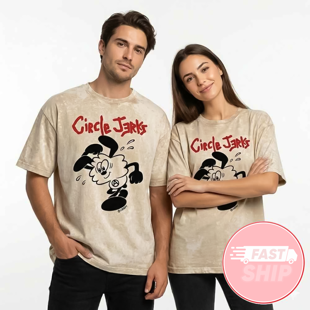 VERDY x Circle Jerks 2026 Washed T-Shirt Gifts For Best Friends