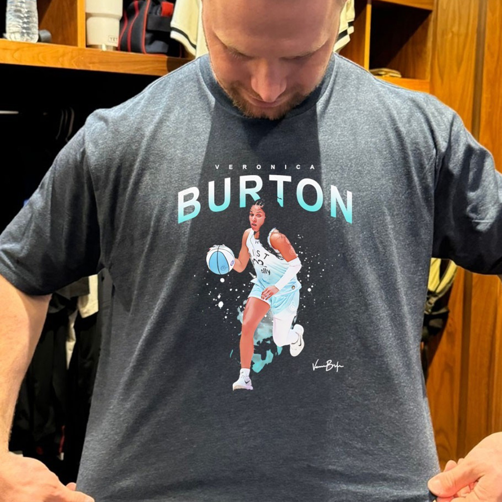 Veronica Burton Unrivaled Basketball Signature Graphic Shirt Gifts For Basketball Fan