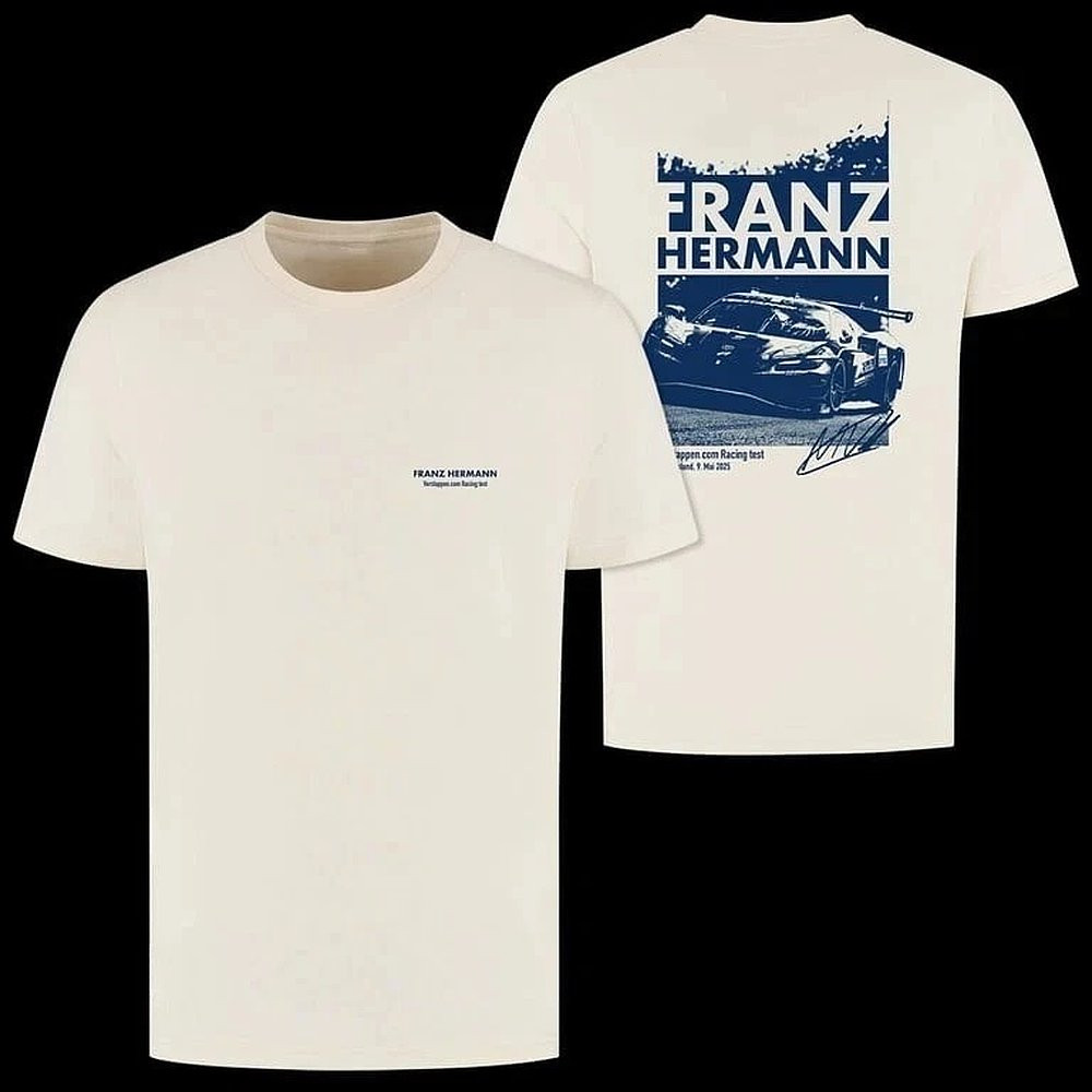 Verstappen Racing Test Franz Hermann Driver T-Shirt Racing Gift Ideas