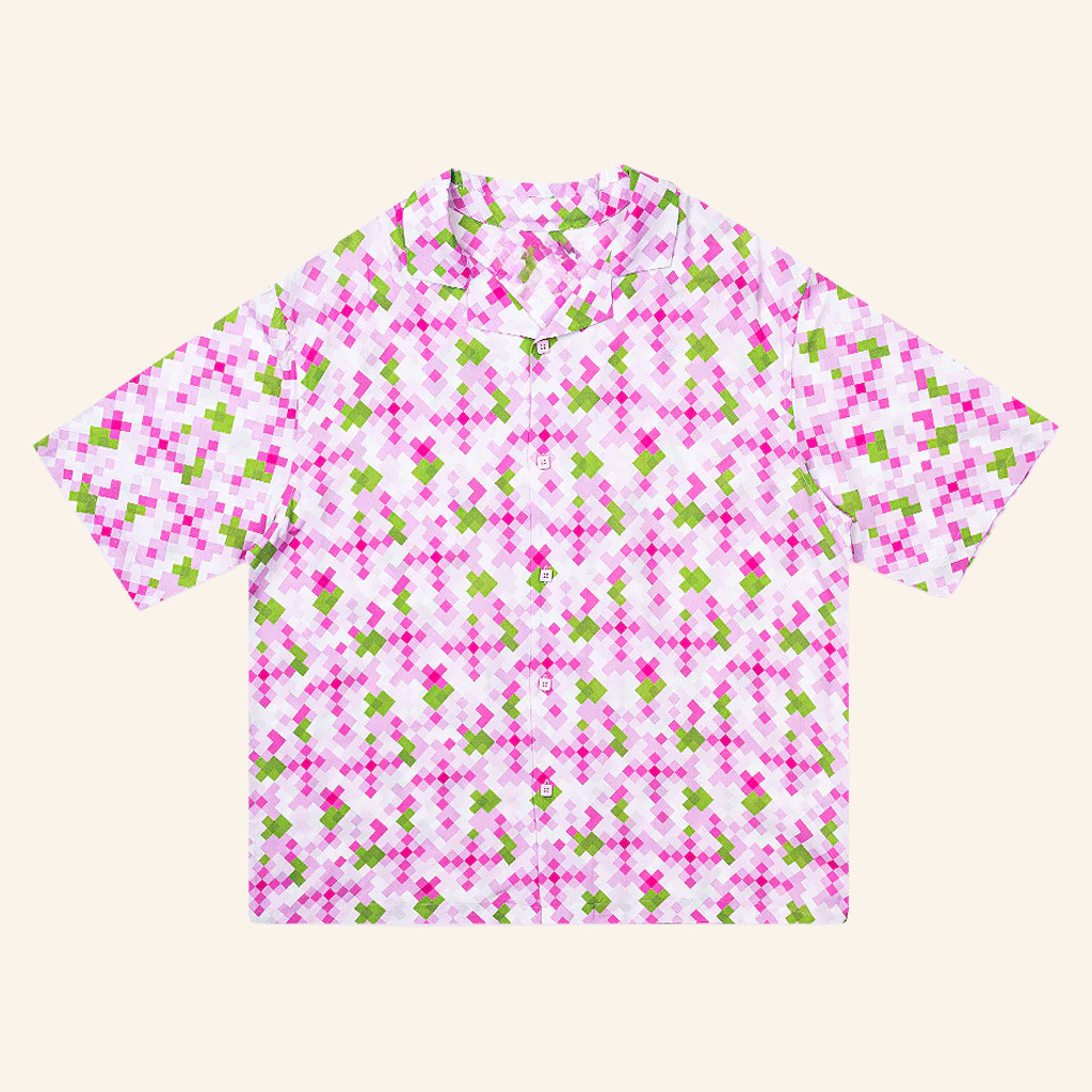 Very Cool X Minecraft Merch Blossom Hawaiian Shirt Best Gifts For Girlfriend Very Cool X Minecraft Merch Blossom Hawaiian Shirt Best Gifts For Girlfriend
