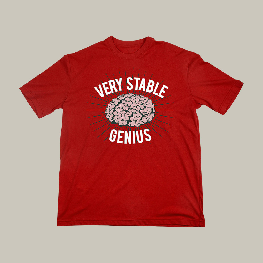 Very Stable Genius The Young Turks T-Shirt Progressive News Network The Young Turks Clothing Line