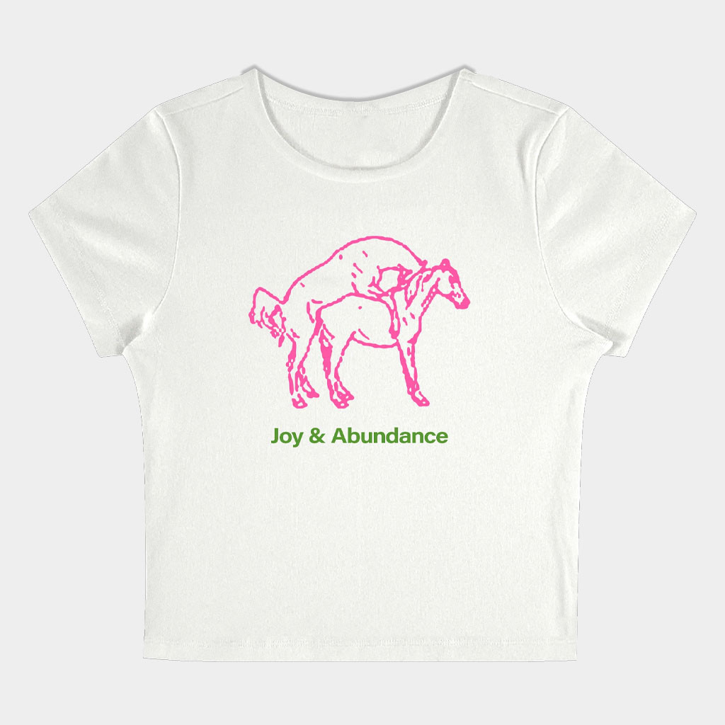 Vestigial 47 Merch Joy And Abundance Baby Tee Birthday Gift For Girlfriend-1