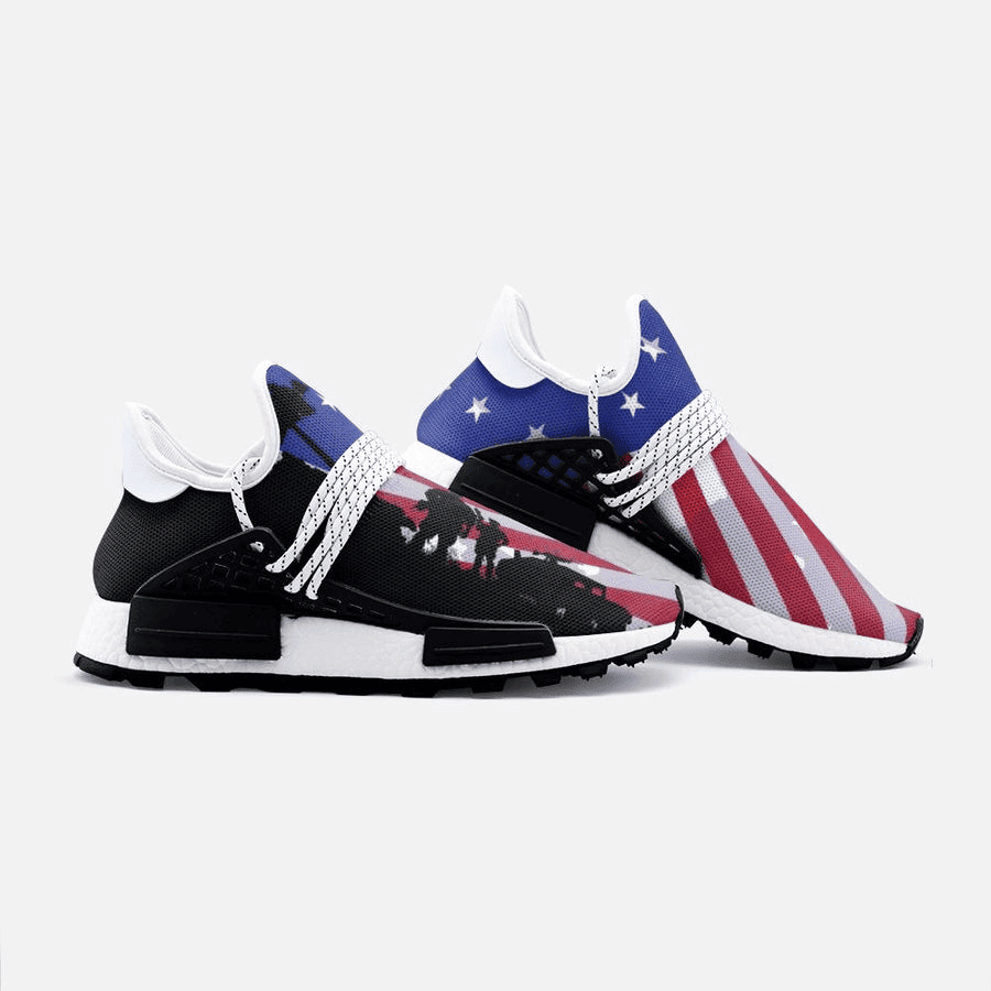 Veteran American Flag Shoes Honoring Veterans Military Sneakers Patriots Merchandise