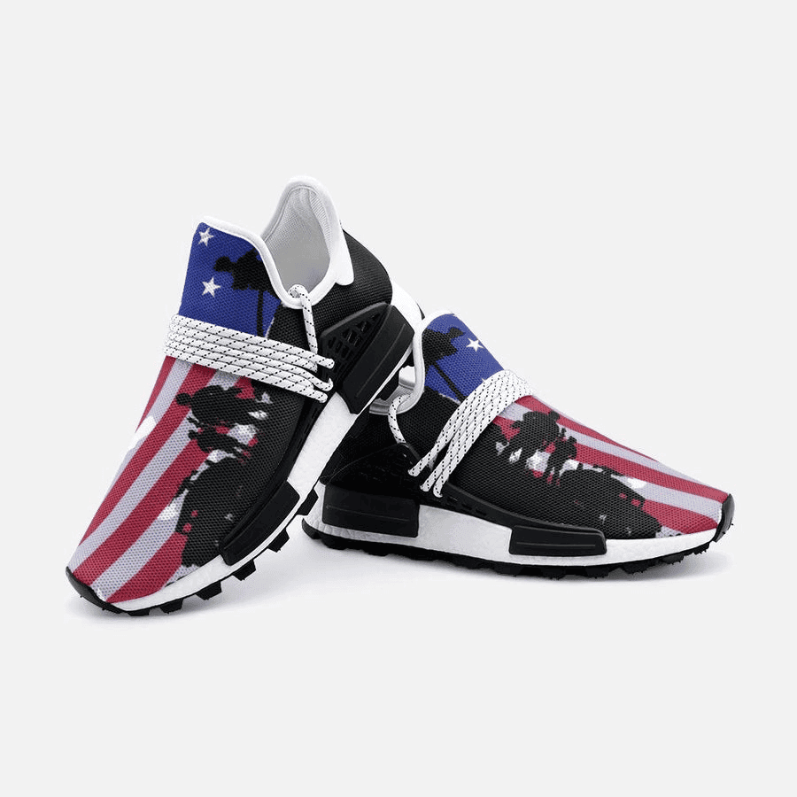 Veteran American Flag Shoes Honoring Veterans Military Sneakers Patriots Merchandise