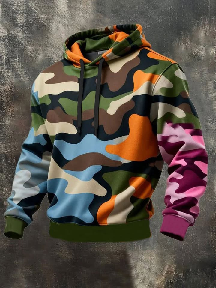 Veteran Camouflage Hoodie Proud Military Patriotic Hoodie Best Gifts For Dad