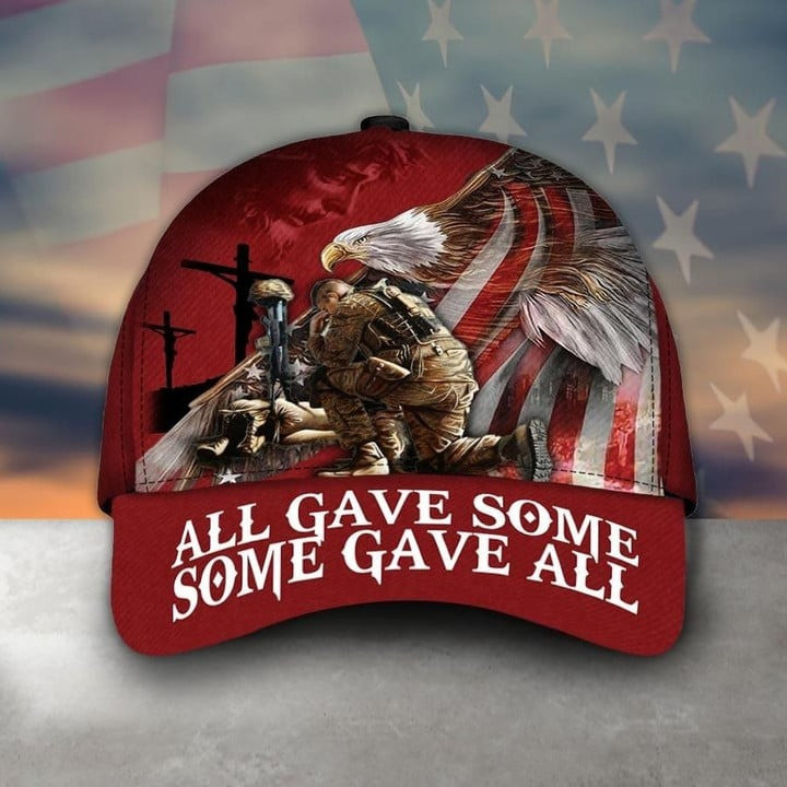 Veteran Classic Jesus Eagle Cap Perfect Gift For Friends and Husband and Dad on Veterans Day