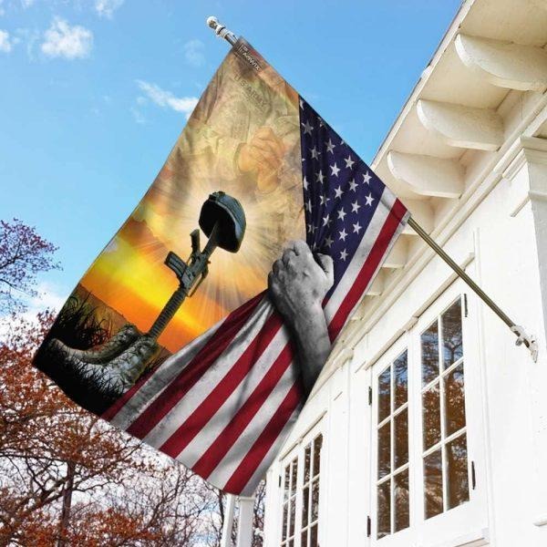Veteran Flag United States Army Fallen Soldiers In Loving Memory Gifts For Patriots