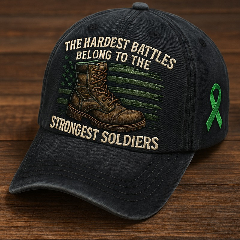 Veteran Hat The Hardest Battles Belong To The Strongest Soldiers Clothing Patriotic Presents