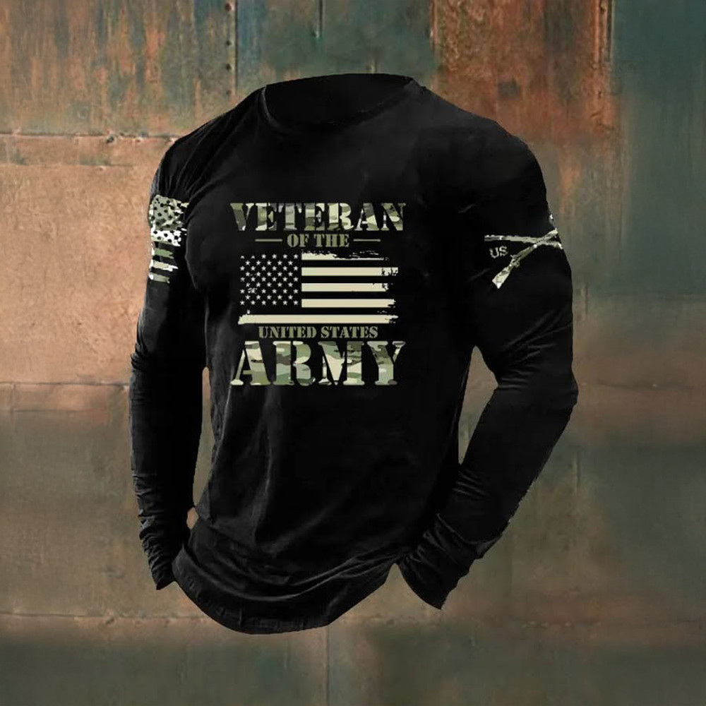 Veteran Of The United States Army Rash Guard Proud Military Clothing Gifts For Army Veterans