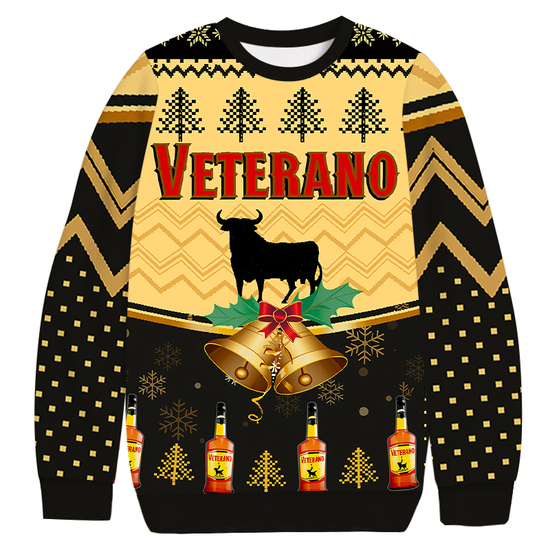 Veterano Christmas Ugly Sweatshirt Christmas Gift For Friends Veterano Christmas Ugly Sweatshirt Christmas Gift For Friends