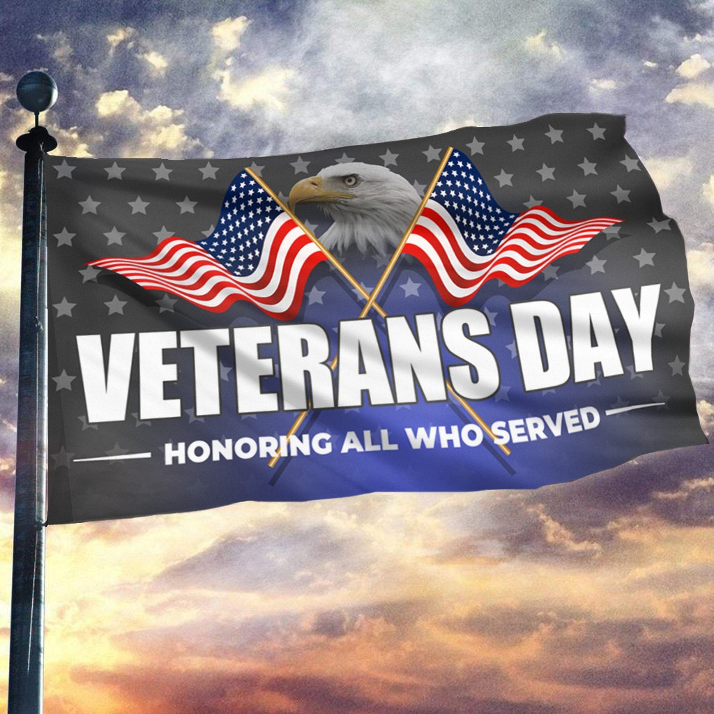 Veterans Day Eagle American Flag Honoring All Who Served Home Decoration Gifts