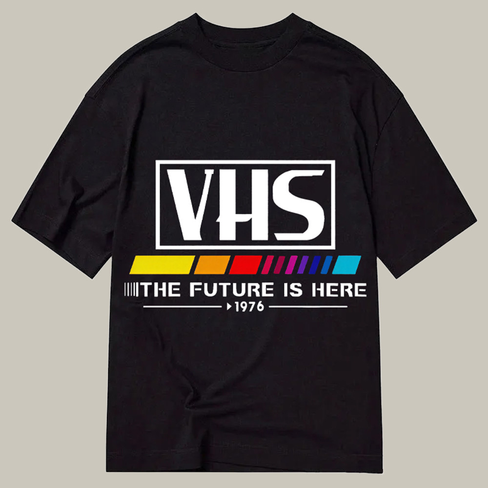 VHS 1976 Vintage Classic Shirt Humor T-Shirts Secret Santa Gift Ideas