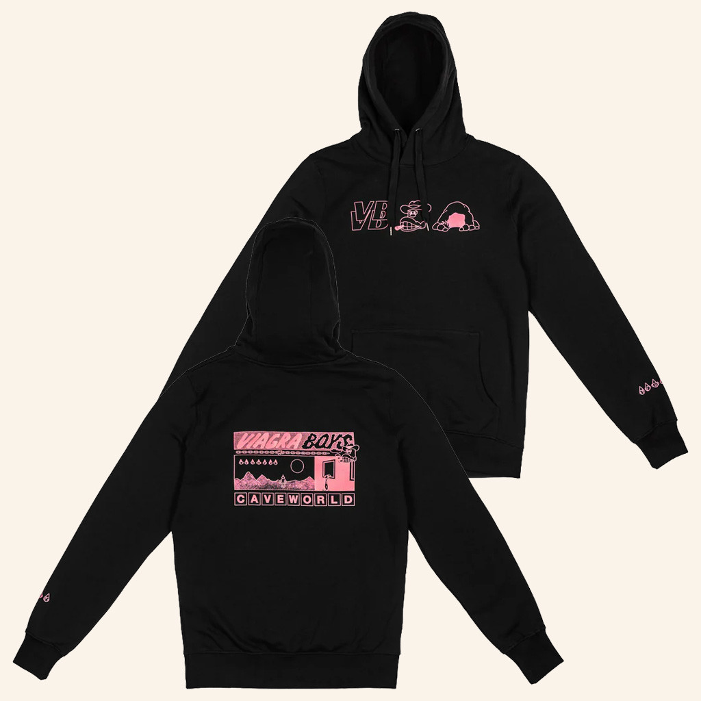 Viagra Boys Merch Cave World Hoodie Presents For Rock Music Lovers Viagra Boys Merch Cave World Hoodie Presents For Rock Music Lovers