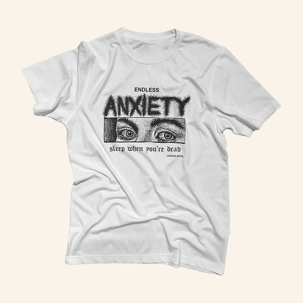 Viagra Boys Merch Endless Anxiety Sleep When You Are Dead T-Shirt Music Lover Gifts For Him Viagra Boys Merch Endless Anxiety Sleep When You Are Dead T-Shirt Music Lover Gifts For Him