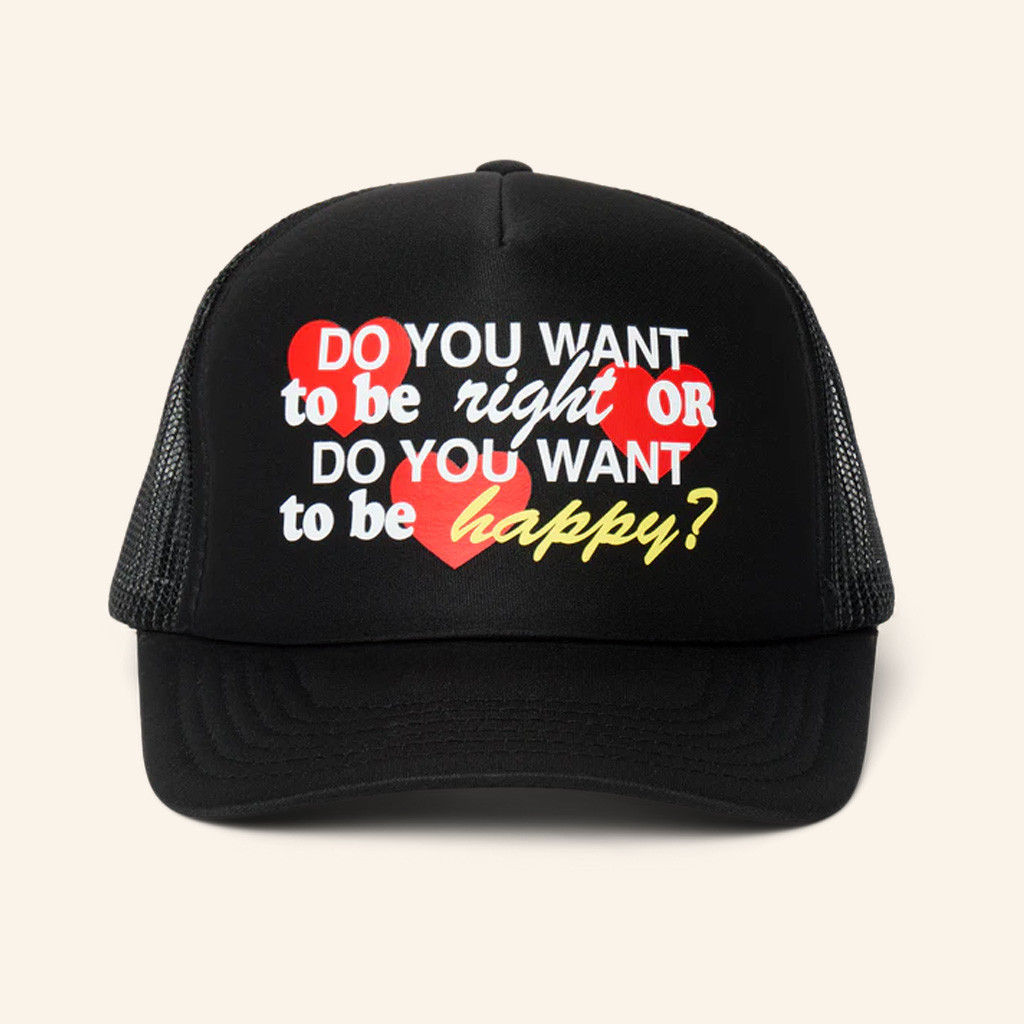 Viall Files Merch Do You Want To Be Right Trucker Black Christmas Gifts For Friends