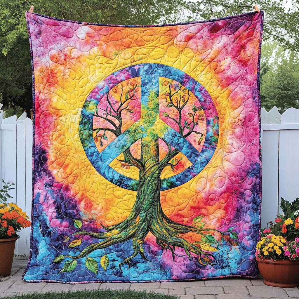 Vibrant Bloom Quilted Blanket Best Throw Blanket Elephant Gifts For Him