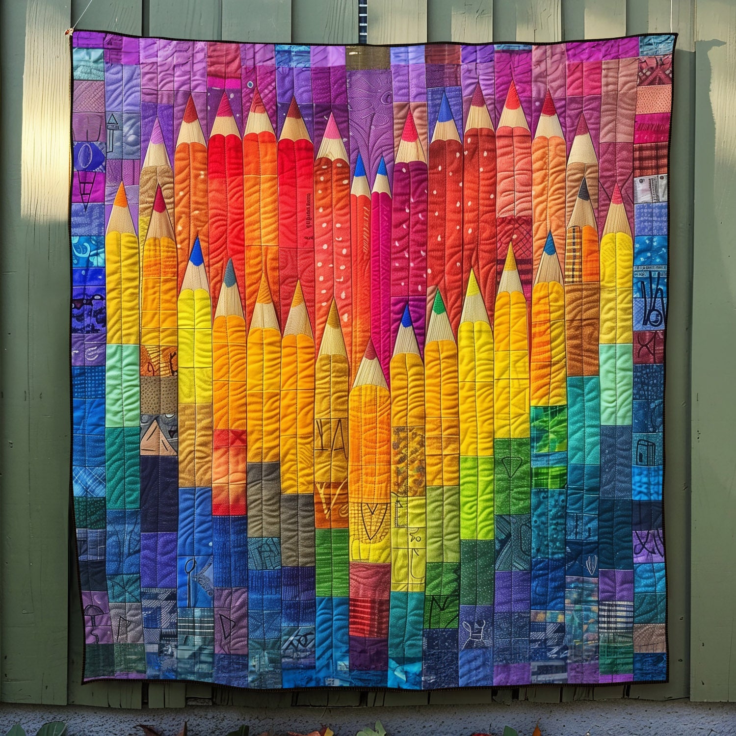 Vibrant Strokes Quilted Blanket Teacher Appreciation Gifts