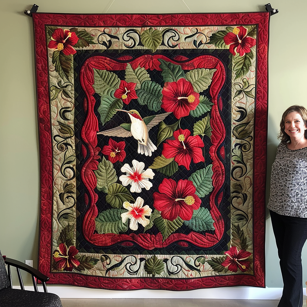 Vibrant Vista Quilted Blanket Gift Ideas For Bird Lovers