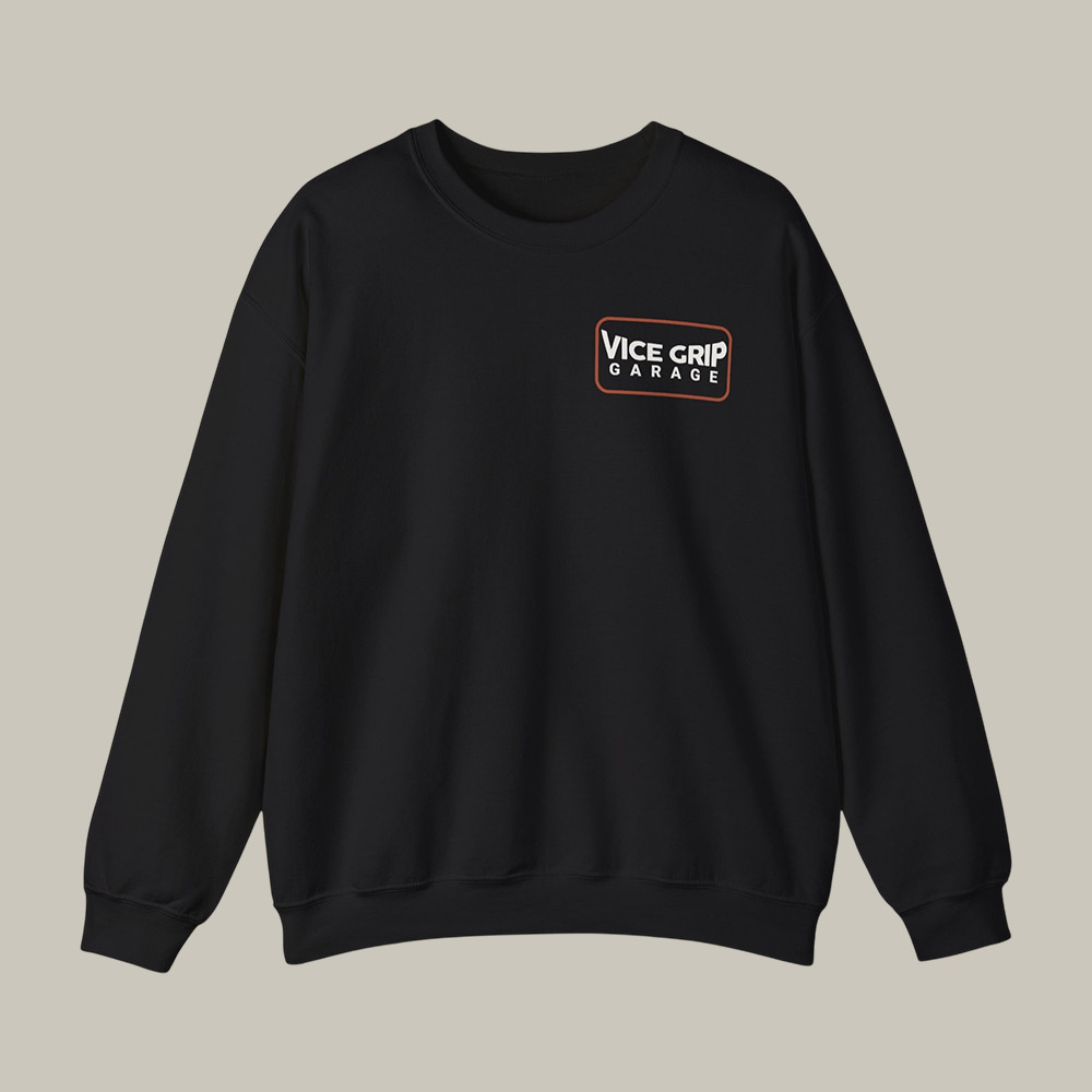 Vice Grip Garage Logo Sweatshirt Derek Bieri Youtuber Apparel Fan Present For Mother's Day