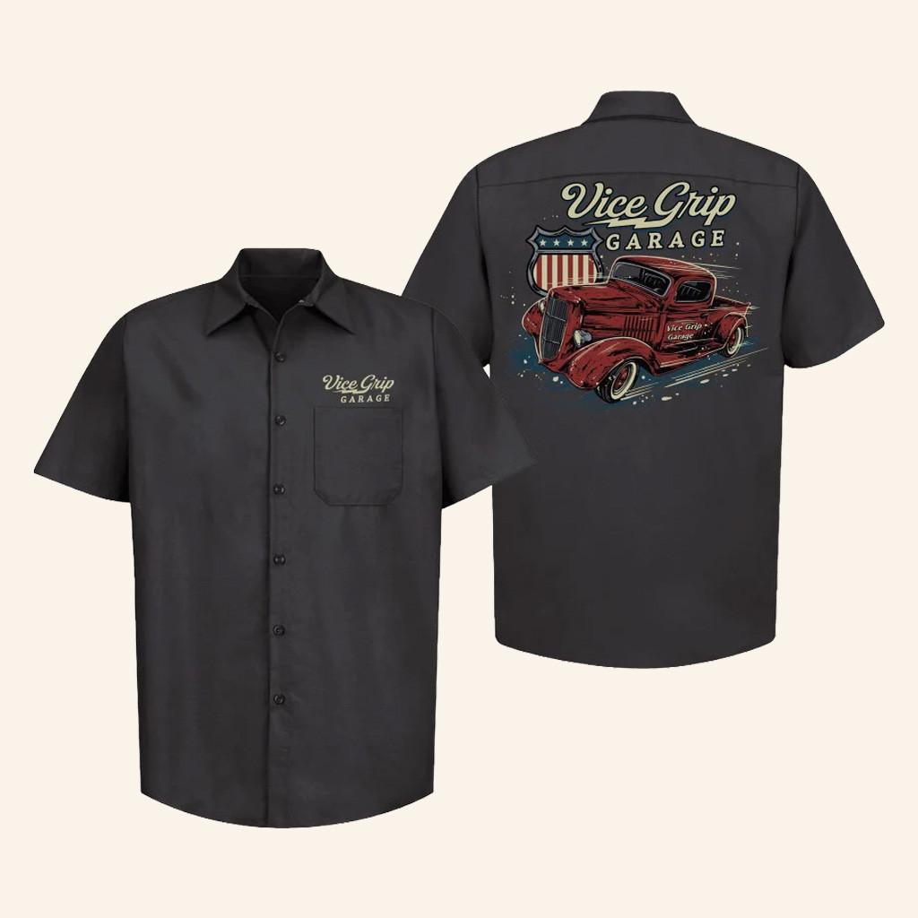 Vice Grip Garage Merch 1935 Truck Hawaiian Shirt Vice Grip Garage Shirt Gifts For Father