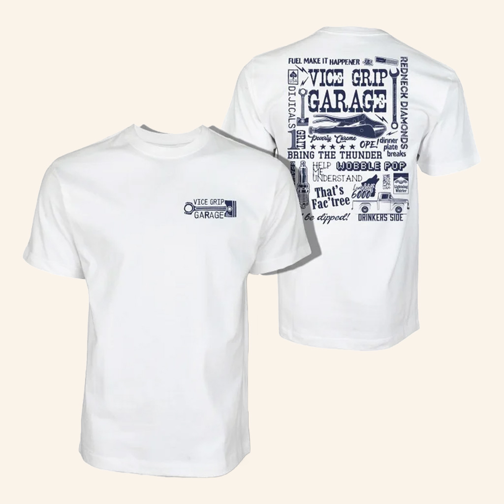 Vice Grip Garage Merch Derekisms T-Shirt Vice Grip Garage Shirt Gifts For Husband