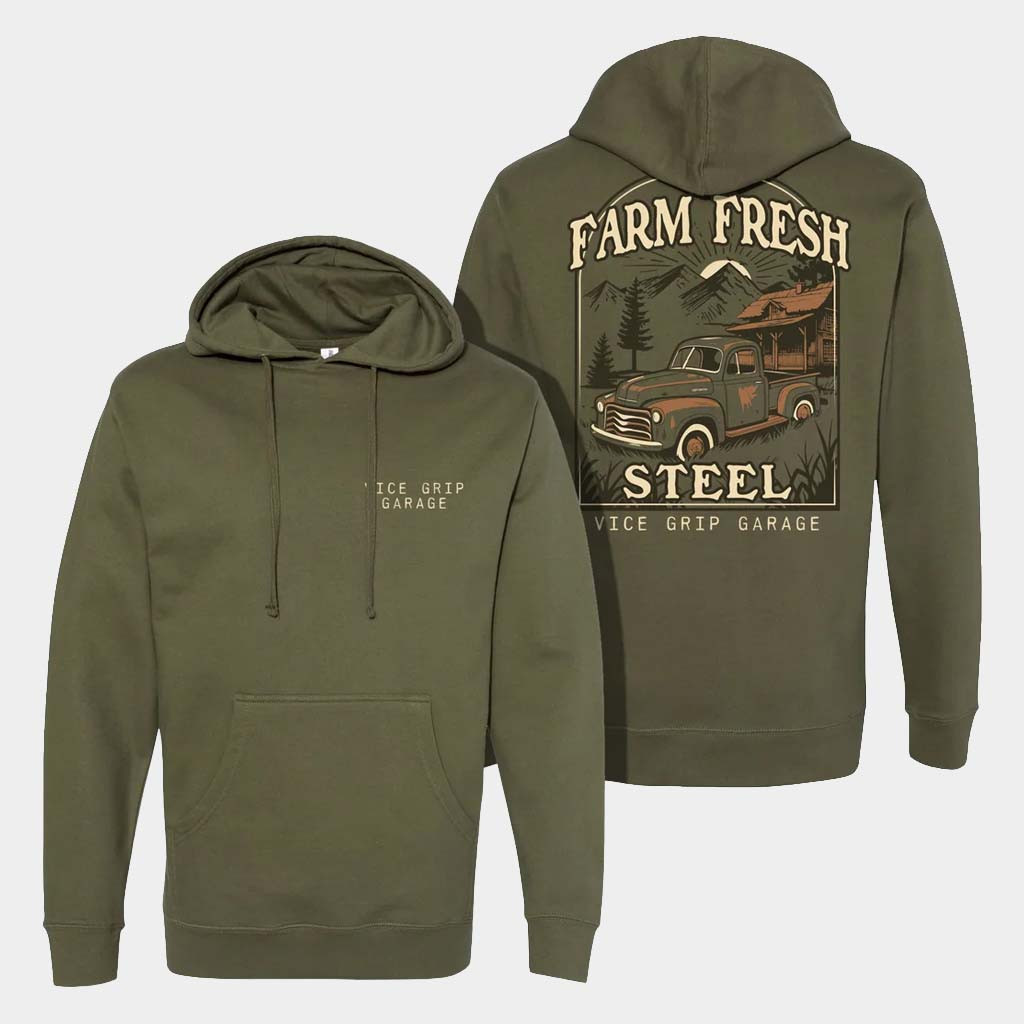 Vice Grip Garage Merch Farm Fresh Steel Truck Hoodie Birthday Gift For Father