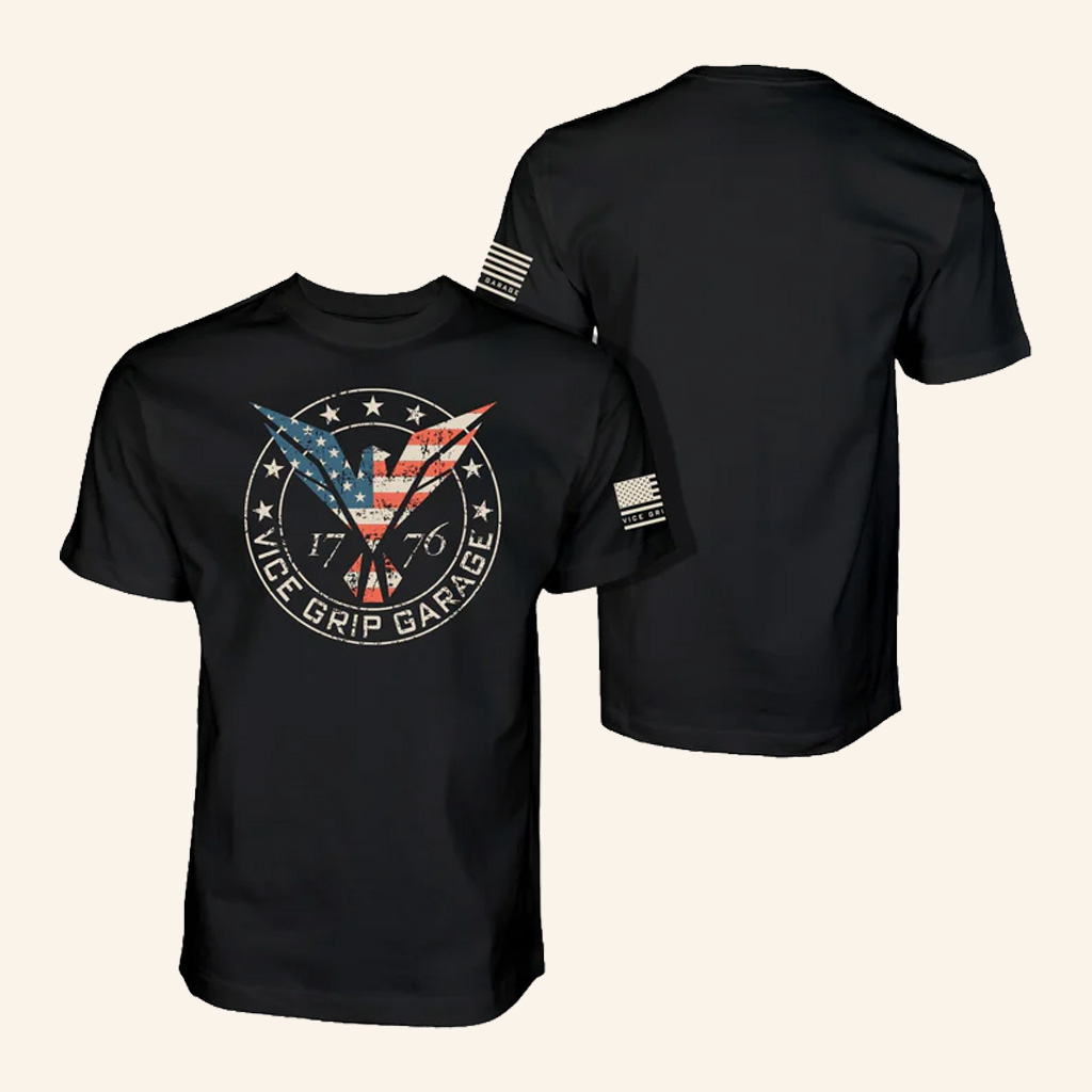 Vice Grip Garage Merch Patriotic Flying Eagle T-Shirt Birthday Present For Husband Vice Grip Garage Merch Patriotic Flying Eagle T-Shirt Birthday Present For Husband