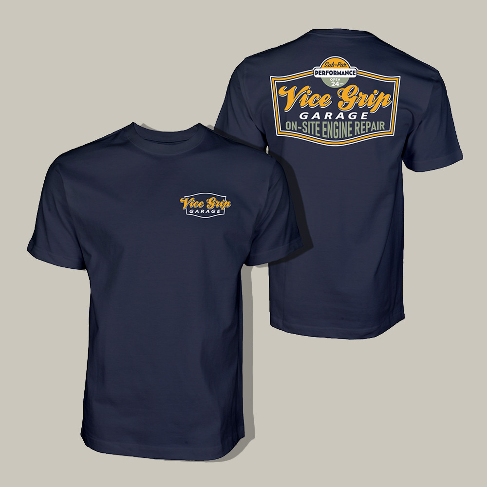 Vice Grip Garage Merch T-Shirt VGG Engine Repair Shirt Gifts For Enthusiasts