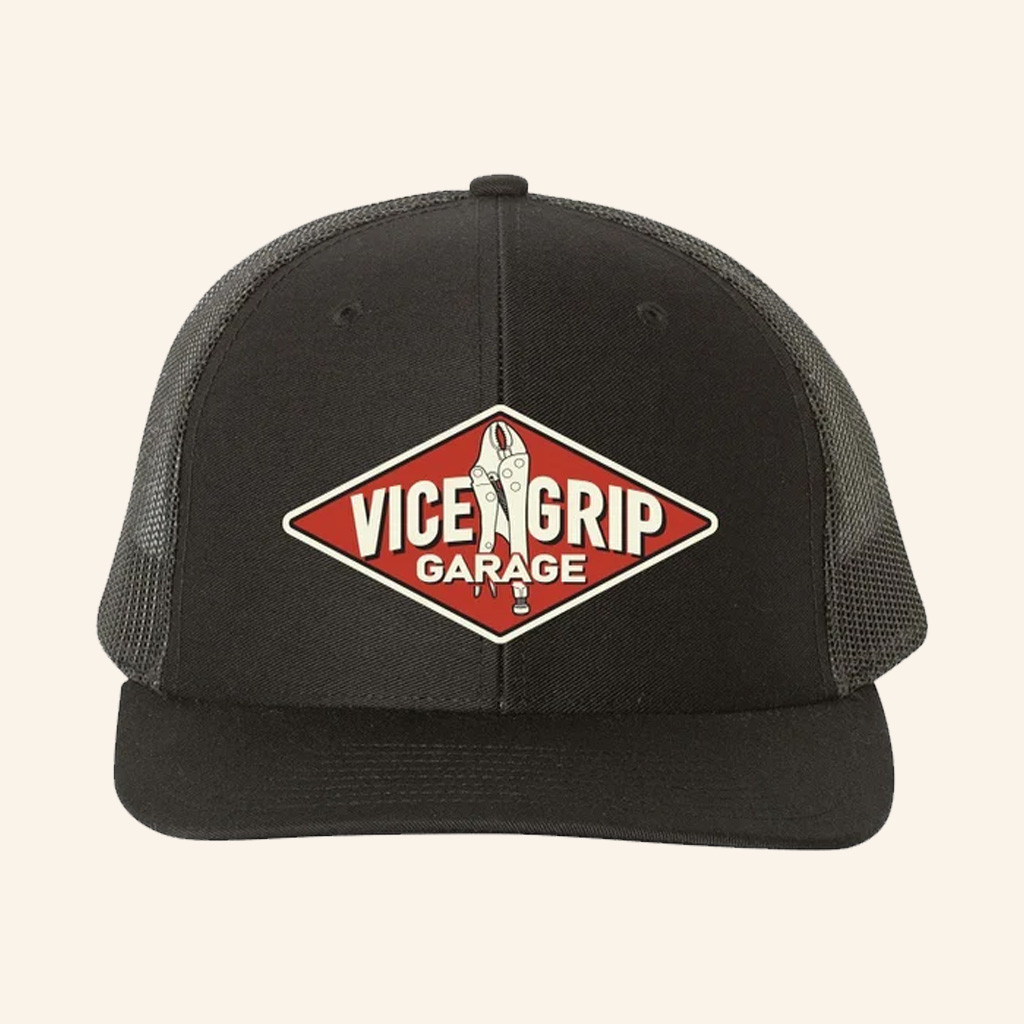 Vice Grip Garage Merch VGG Garage Sign Trucker Hat Present For Husband Vice Grip Garage Merch VGG Garage Sign Trucker Hat Present For Husband