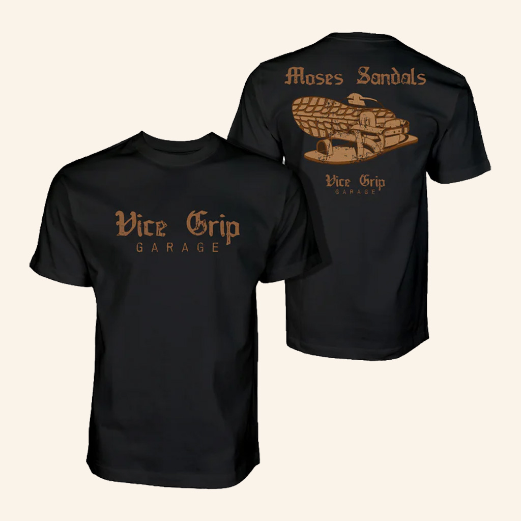 Vice Grip Garage Merch VGG Moses Sandals Shirt Birthday Presents For Boyfriend Vice Grip Garage Merch VGG Moses Sandals Shirt Birthday Presents For Boyfriend