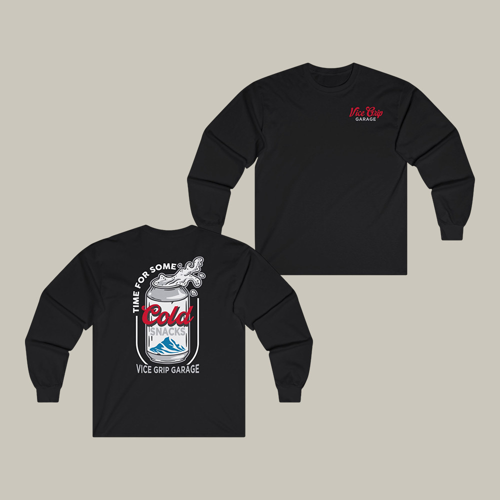 Vicegripgarage Cold Snacks Long Sleeve Shirt Vice Grip Garage Fan Apparel Gift For Him