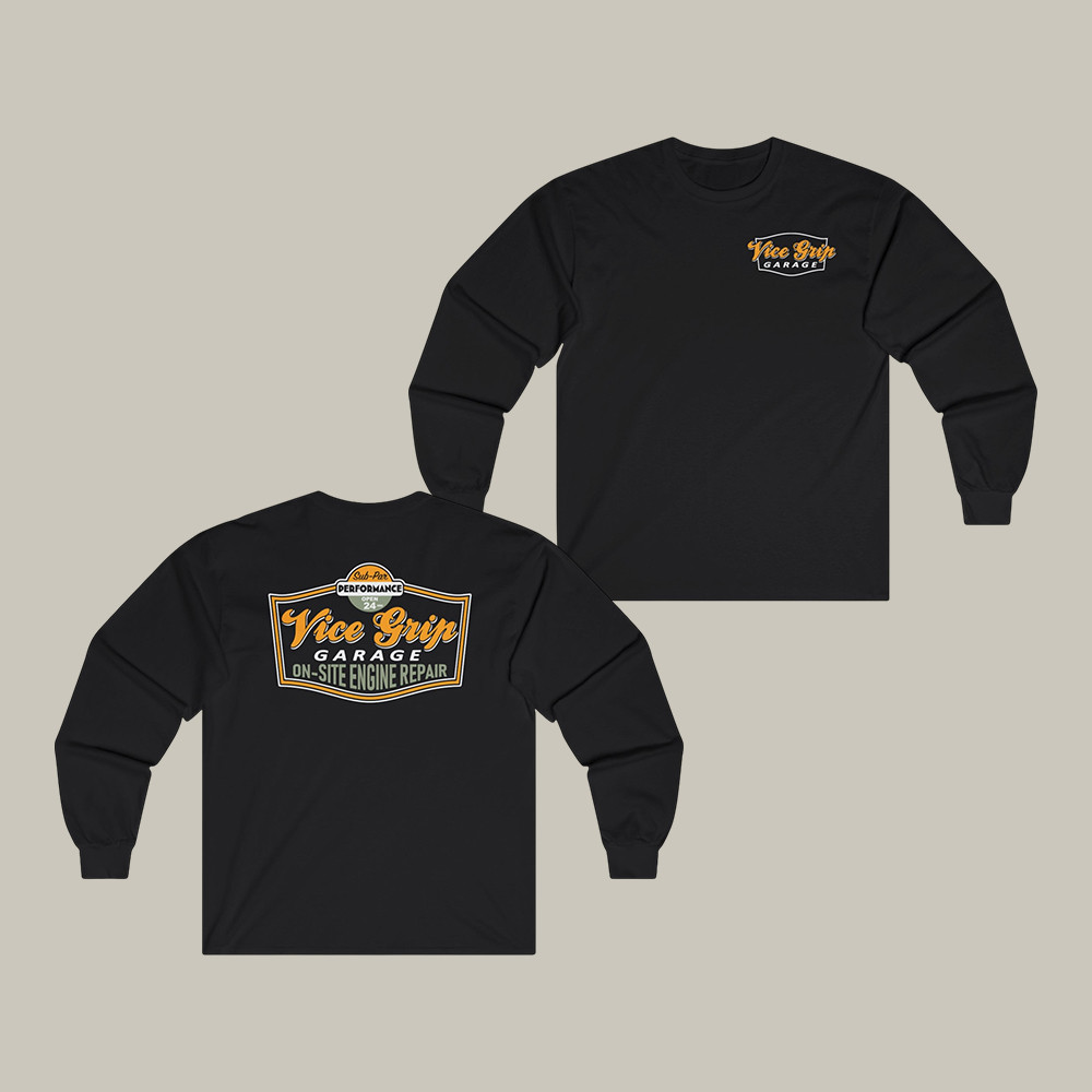 Vicegripgarage Engine Repair Long Sleeve Shirt Vice Grip Garage Apparel Present For Huge Fans